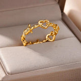 Luna - Elegant Gold-Colored Rings