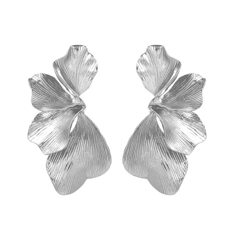 Milena - Classic Flower Earrings for Women