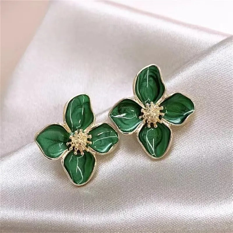 Laurela - Ladies' Earrings with Flowers