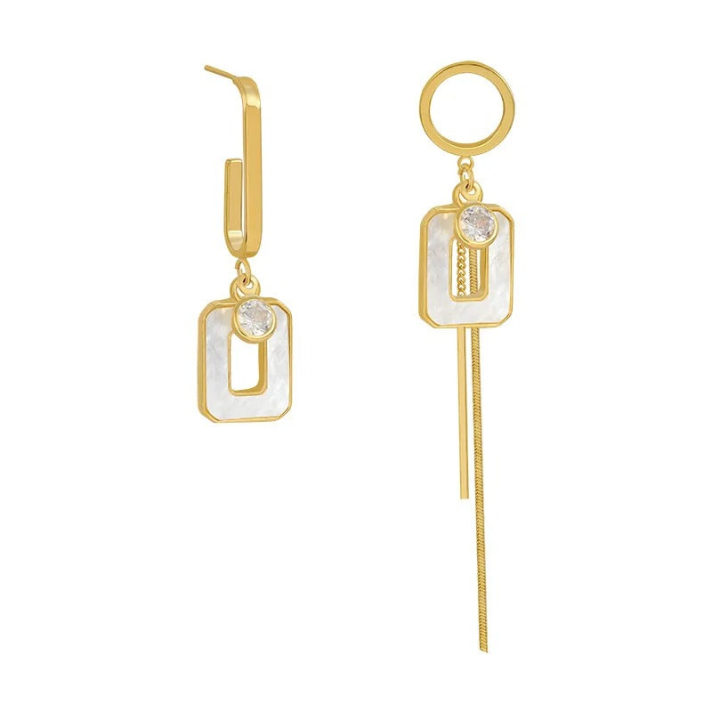 Ainsley - Asymmetrical Tassel Earrings for Women