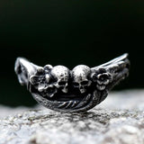 Roy – Gothic Skull Rings