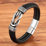 Solomon - Hand-Woven Magnetic Closure Bracelet