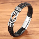 Solomon - Hand-Woven Magnetic Closure Bracelet