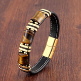 Darius - Tiger's Eye Bracelet for Men